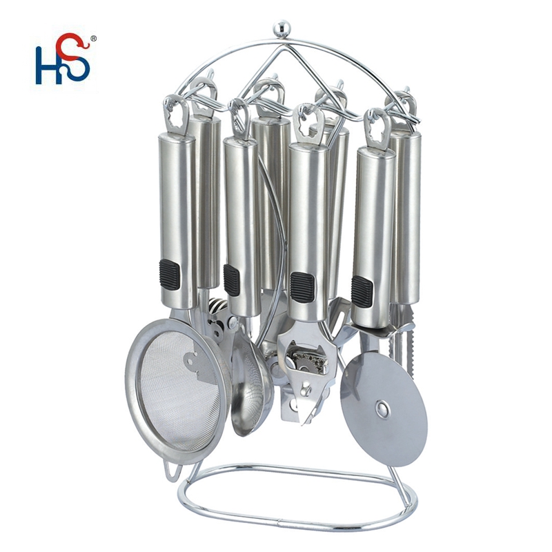 Stainless Steel Cookware Utensil Gadgets Kitchen Utensils and Cooking Tool Set