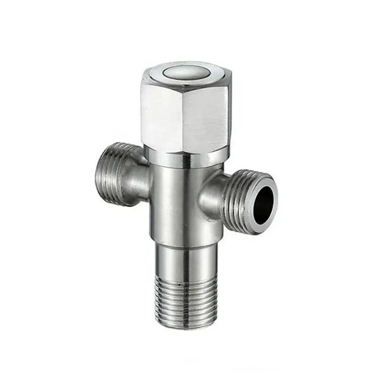 Huben Multi-functional 304 stainless steel of two ways stainless steel angle valve