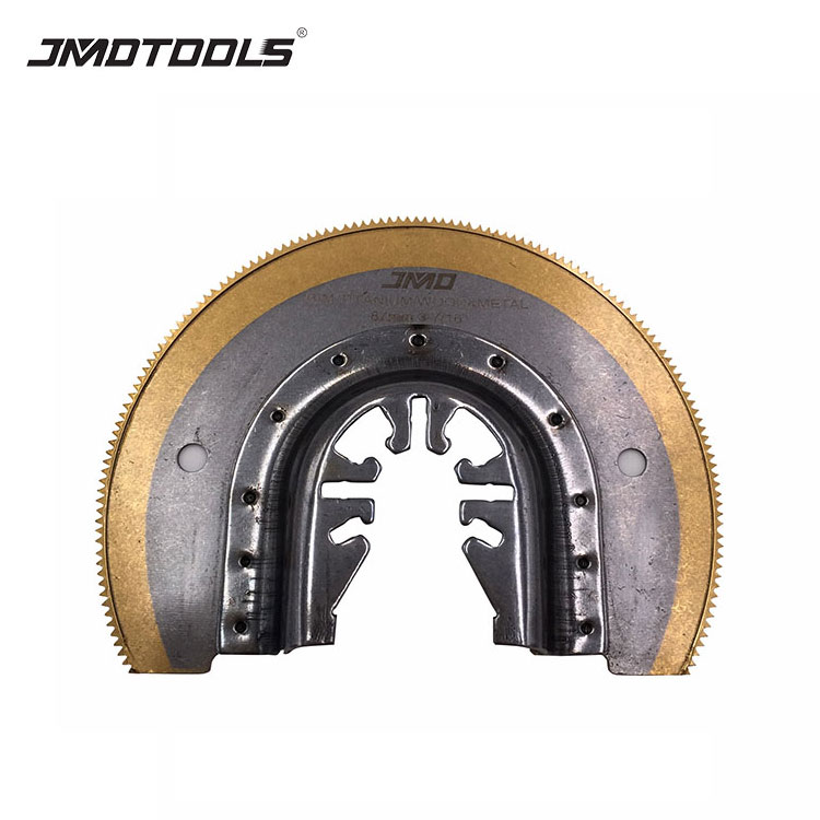 87mm Bi Metal Universal Quick Fit Diamond oscillating Semicircle Multitool Blade