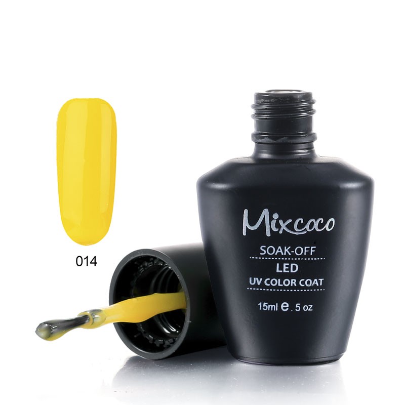 Бренд Mixcoco, высокое качество, 192 цветов, 15 мл, удаляемый замачиванием цветной УФ-Гель-лак для ногтей, УФ-Гель-лак, частная этикетка