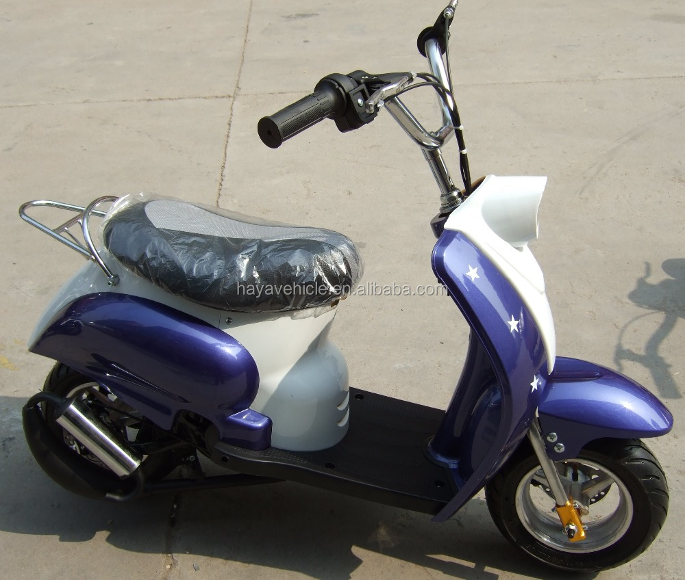 Мини-мотоцикл Vespa, газовый скутер 49cc