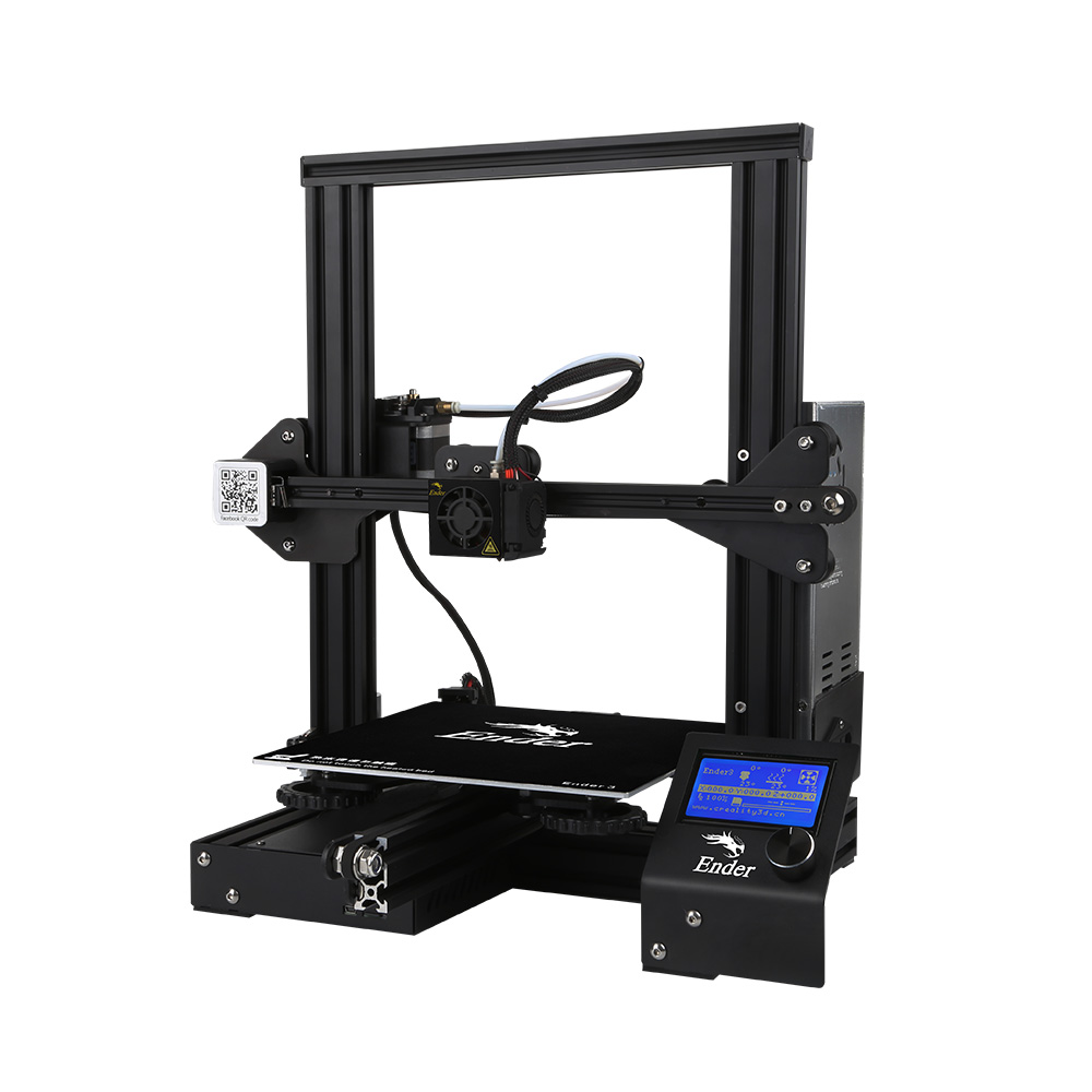 2019 Новый Ender-3 низкая цена 3d машина портативный 3D машина 3d печатная дешевая алюминиевая 3d печати "сделай сам" для детей