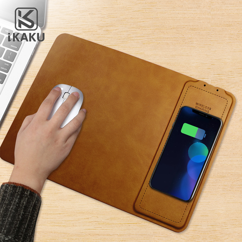 Oem usb 2 в 1 Беспроводное зарядное устройство для смартфона коврик для мыши с беспроводной зарядкой