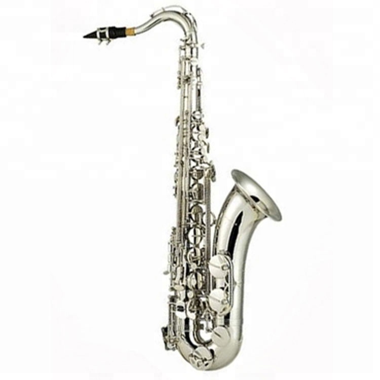 Bb ключ высокий F тенор саксофон никелированный sax Сделано в Китае