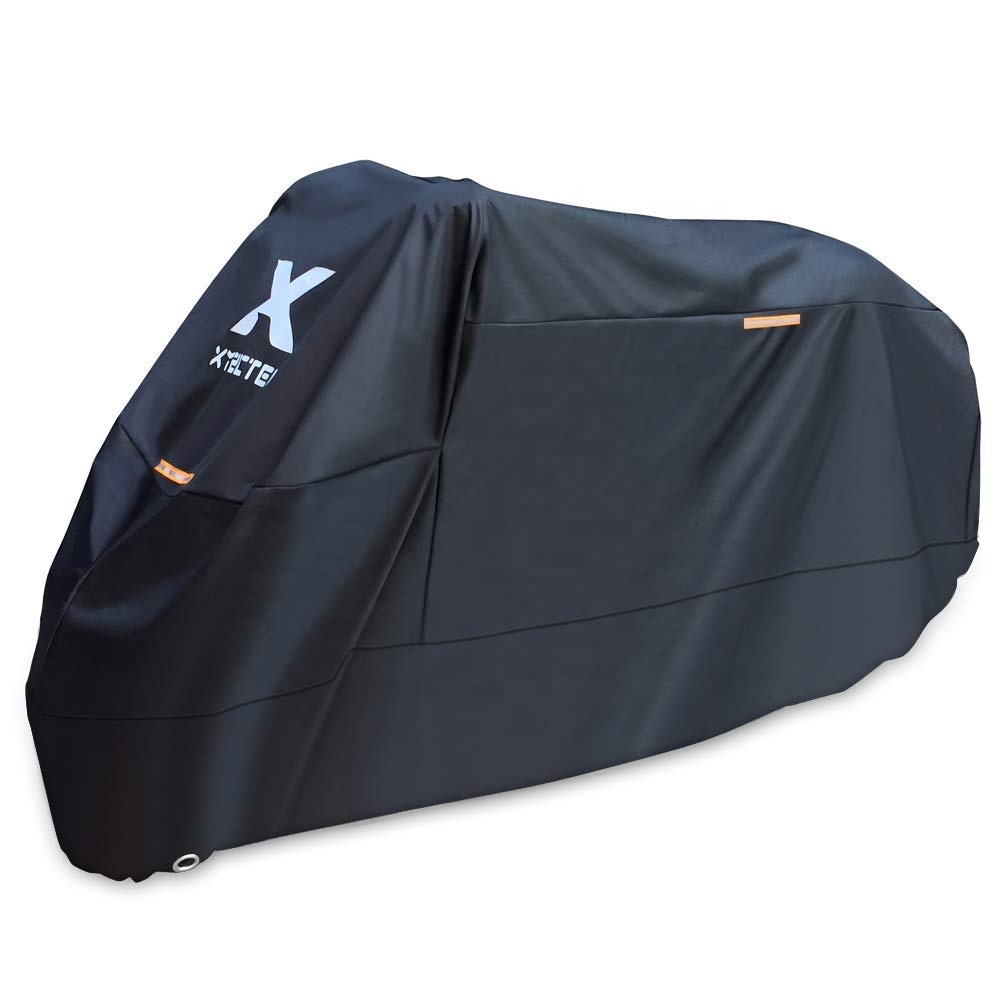 High Quality Waterproof and UV Durable Motorcycle Cover for Outdoor With 300D Heavy Duty Fabric