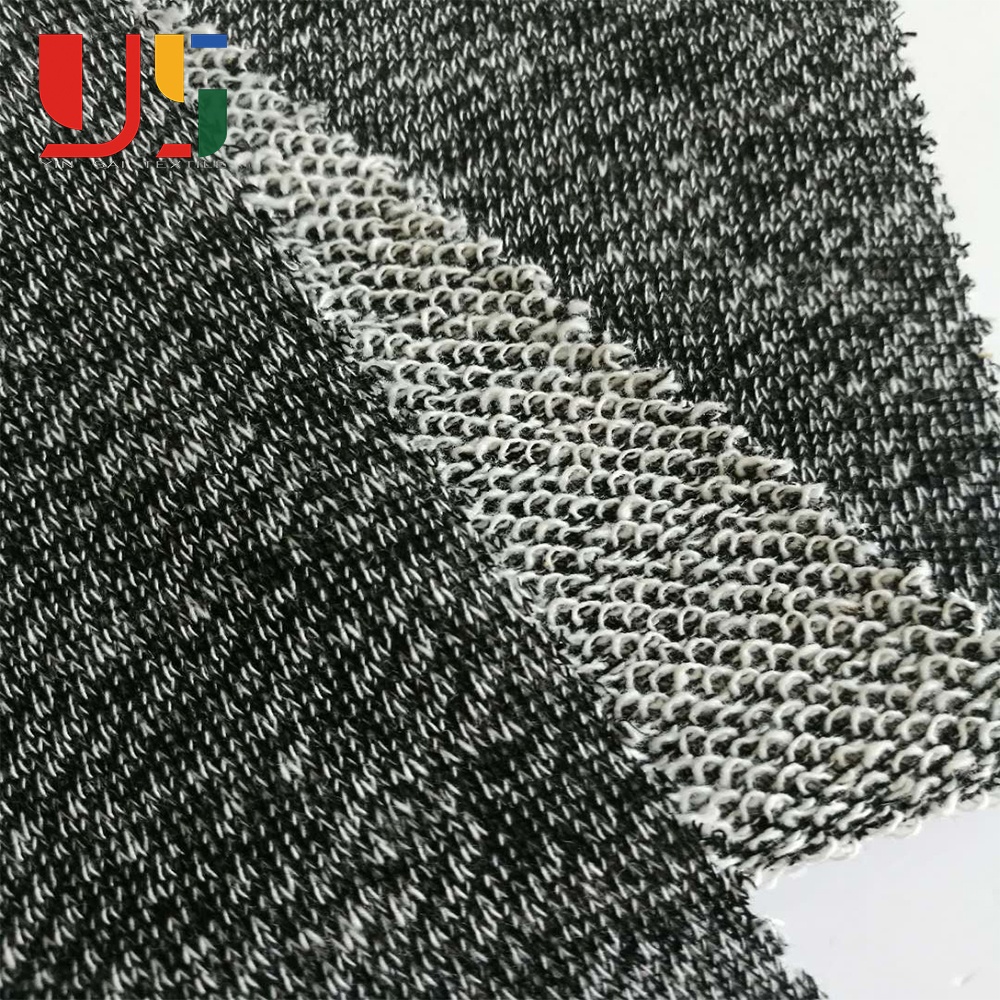 Hot selling poly cotton french terry fabric for hoodies sweatpants