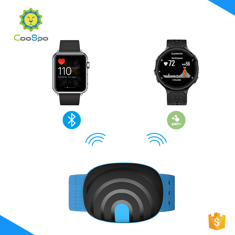CooSpo Bluetooth и ANT + нарукавник монитор сердечного ритма система тренировок нарукавник