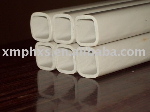 Square plastic tube