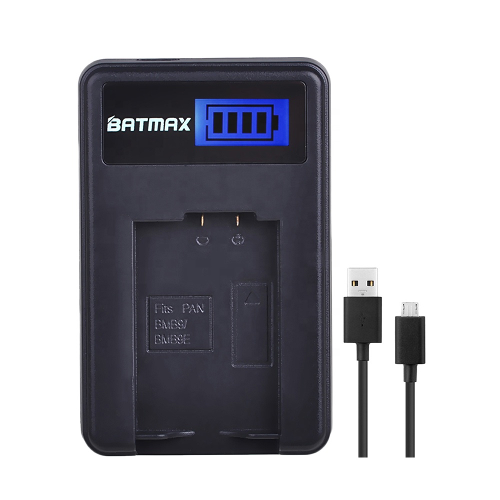Batmax DMW-BMB9 DMW-BMB9E ДМВ BMB9 LCD usb зарядное устройство для цифрового фотоаппарата Panasonic Lumix DMC FZ40K FZ45K FZ47K FZ48K FZ60 FZ70 FZ100 FZ150