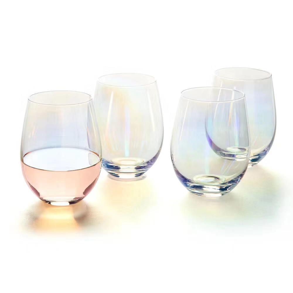 Гальваническое бокал вина, бокал вина stemless