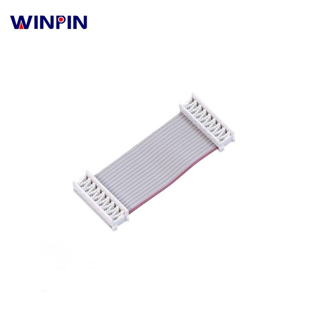 Штекер 1,27 мм, 2x10 контактов, 20 контактов, разъем Micromodul IDC rtd, соединитель Picoflex, Кабельная сборка