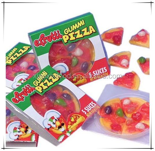 Конфеты для пиццы HALALJelly в форме пиццы, конфеты для пиццы