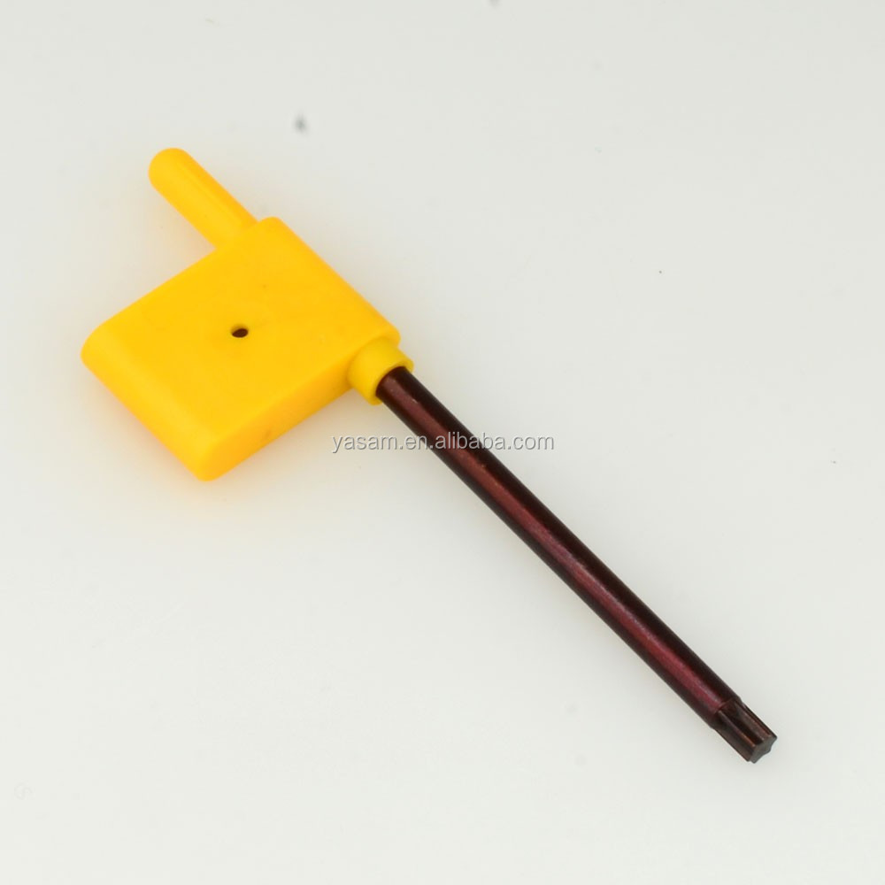 Ключ Torx желтого цвета, ключ TORX в виде флага