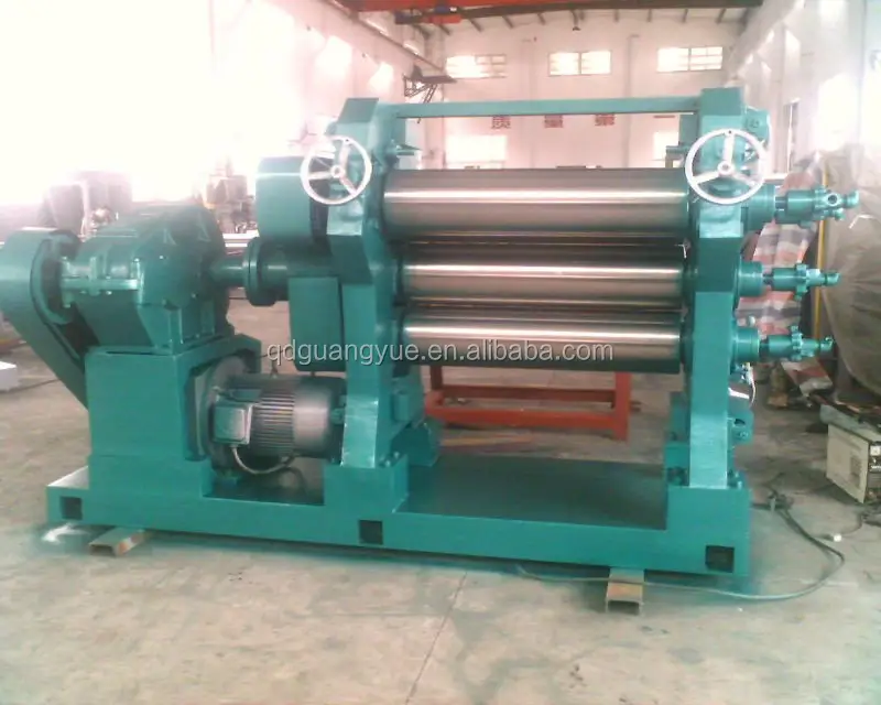 Rubber Calendering Machine For Pressing Rubber Sheet/Silicon Rubber Calender