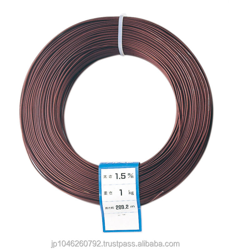 Made in Japan galvanized iron wire of bonsai available for garden trimming