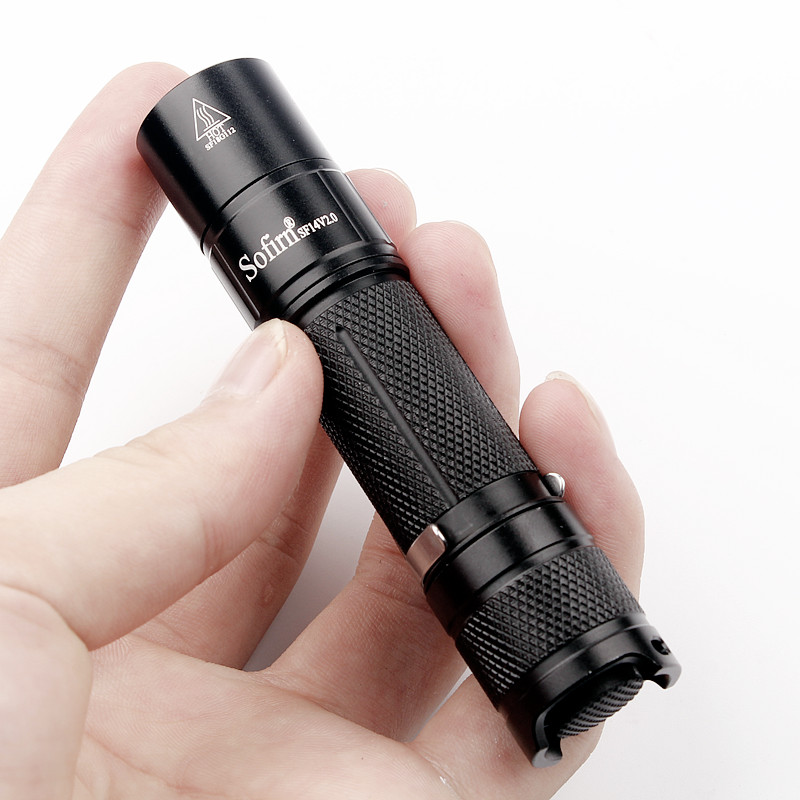 Мини светодиодный фонарик Sofirn, высокое качество, SF14, V2.0, AA 14500 XPG2, 550LM, карманный фонарь EDC, фонарик, портативный брелок