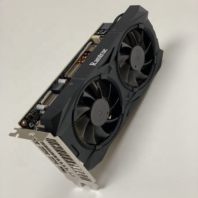 Видеокарта Radeon RX 580 8 ГБ с двойным чипсетом OC AMD RX580 в наличии