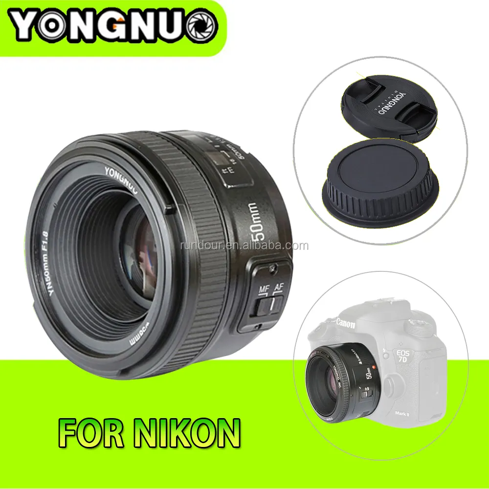 in stock !YONGNUO YN50MM F1.8 Large Aperture Auto Focus Lens for Nikon DSLR ,50mm f1.8 lens