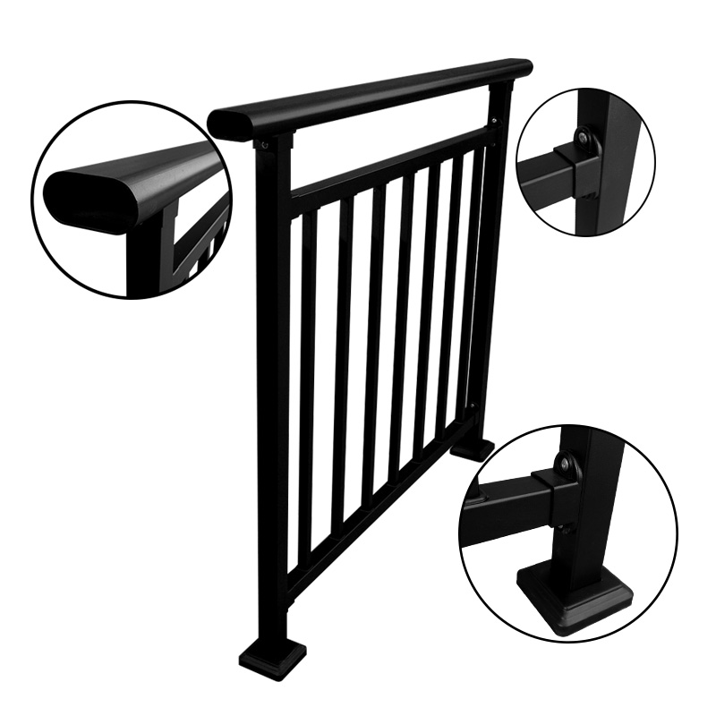42" High balcony railing designs for apartment or house
