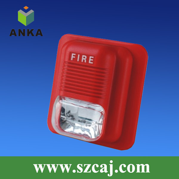 Пожарная охрана DC24V пожарной сигнализации рог с strobe light