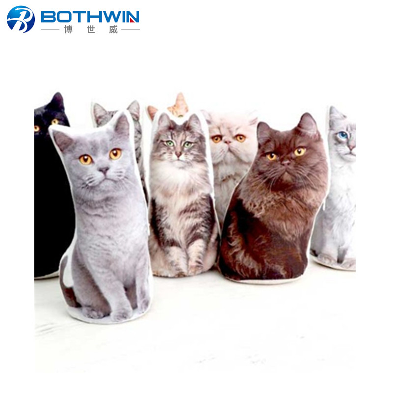 Home Decor Sublimation Fabric Dog or Cat Door Stopper with Handle