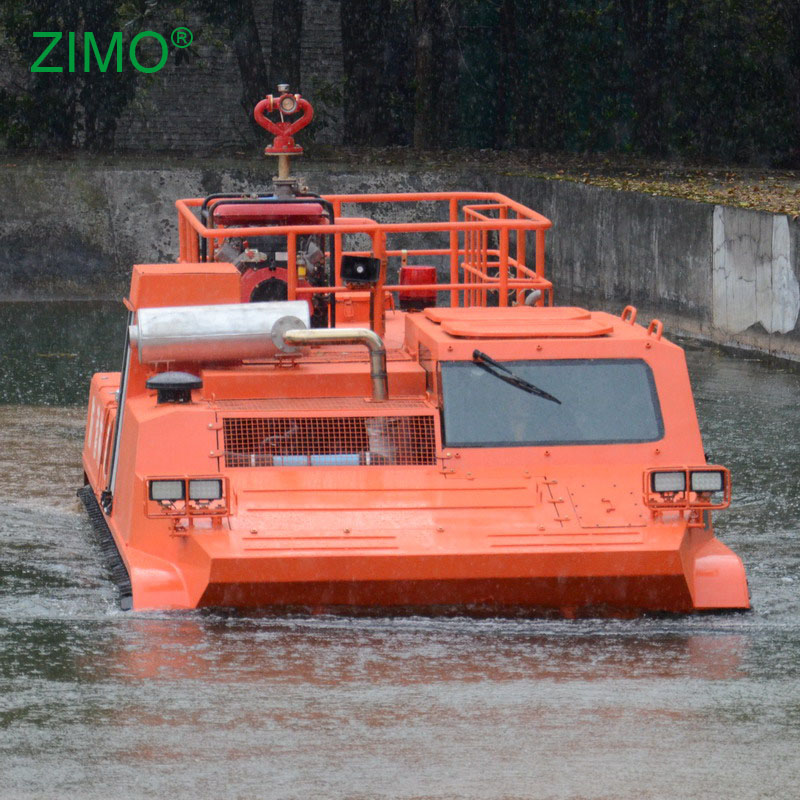 2021 Hot Sale All-Terrain Water Fire Engine Truck , Tracked Forest Fire Fighting Truck
