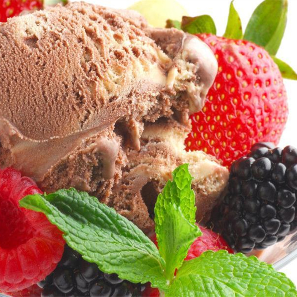 Высококачественный халяльный пищевой фруктовый вкус, смесь порошка мороженого