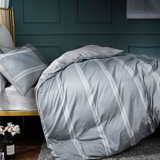 300TC 100% cotton printed 4PC sheet set High quality cotton bedding sets