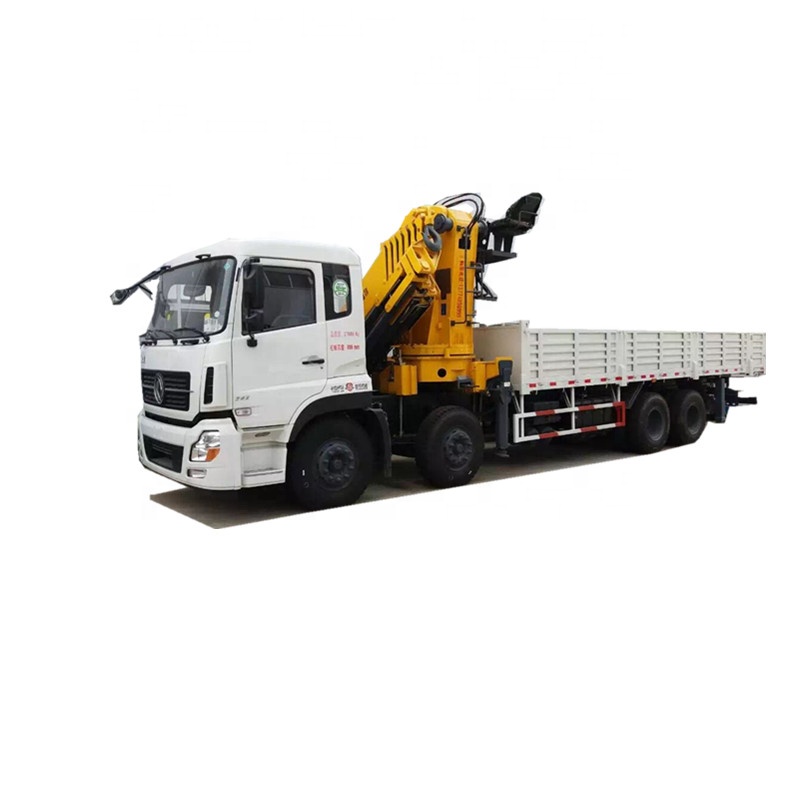 Dongfeng 8x4 Мобильный грузовик автомобильной 10 тонн HIAB захват кран цена