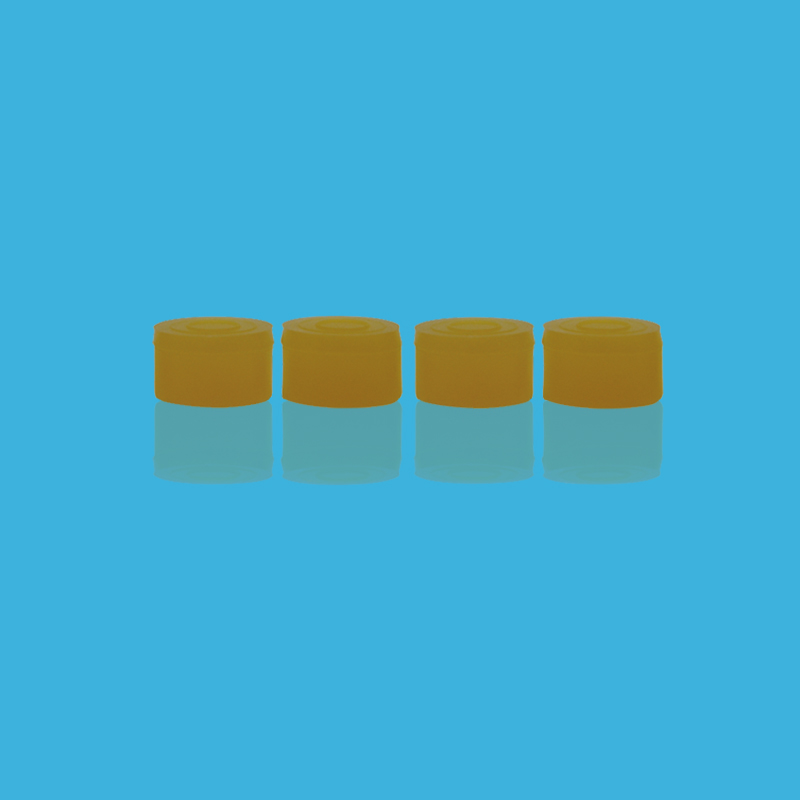 rubber caps/pads for medical instruments