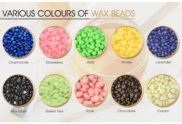WAXKISS elastic hot film wax  professional hard wax beans fat salon use