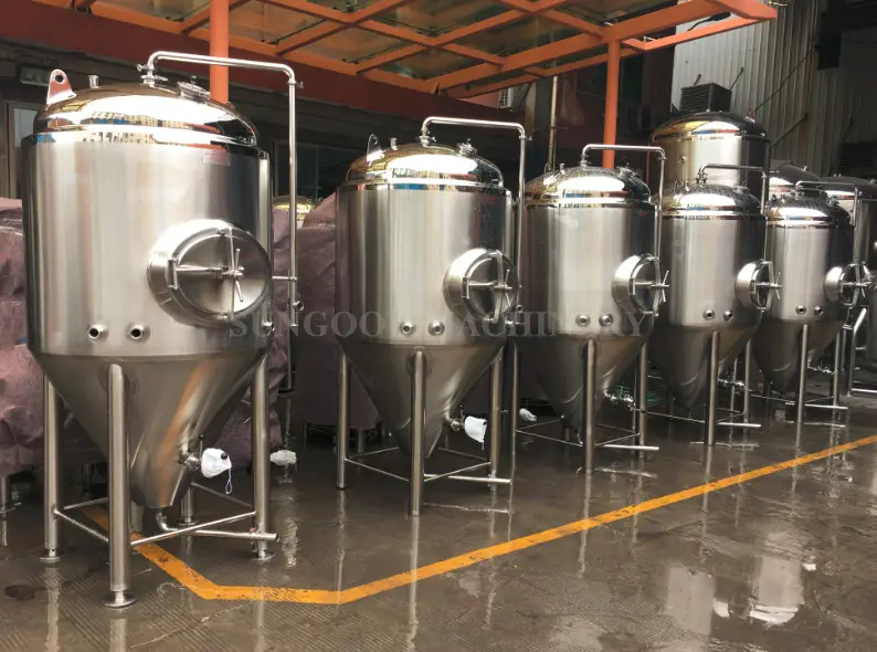 Single Wall/Non Jacket Fermenter/Fermentation Tank/Brite Tank/Bright Beer Tank/Serving Tank