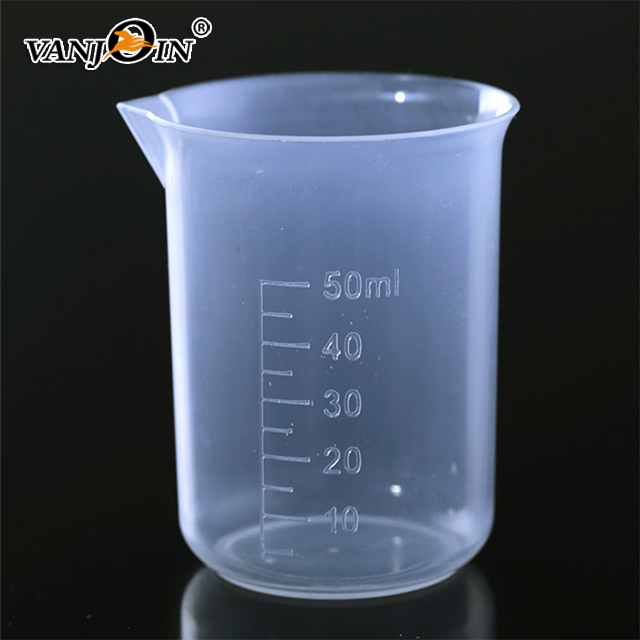 Food Grade 50ml 100ml 150ml plastic PP Semitransparent Liquid Chemical Measuring Cup