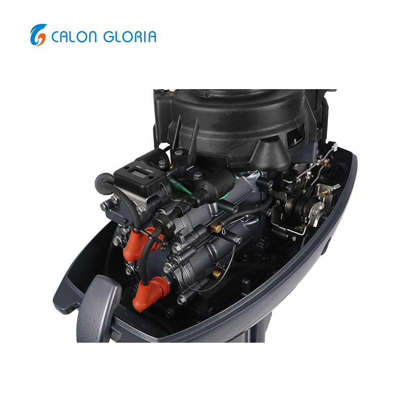 Подвесной двухтактный двигатель для надувной лодки CALON Глория 9.9HP