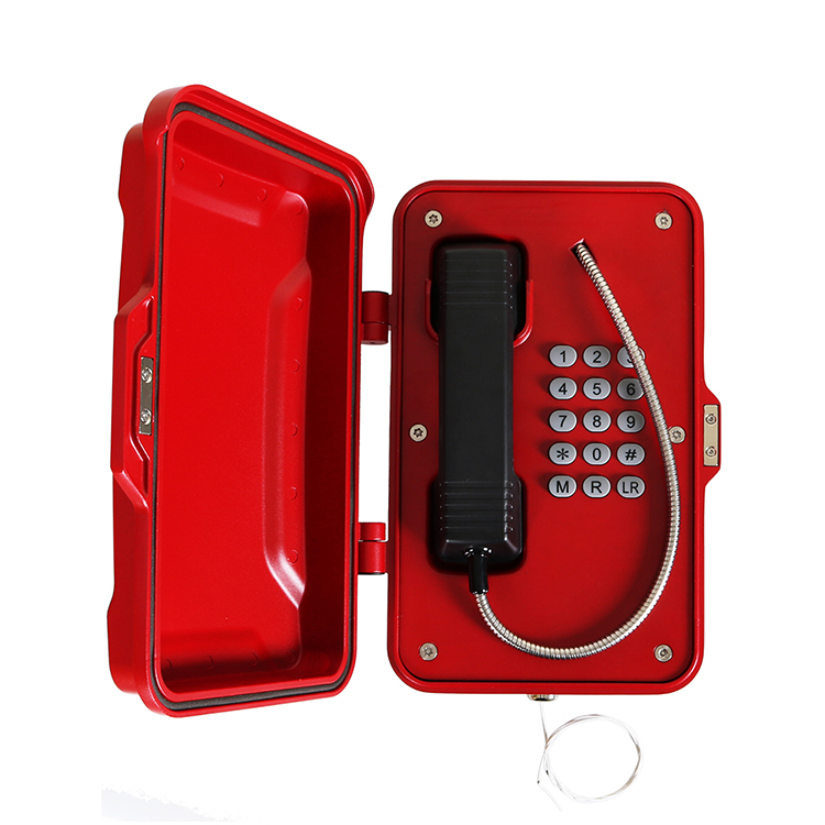 IP66 IP 67 водонепроницаемый полнокнопочный промышленный VoIP аналоговый телефон