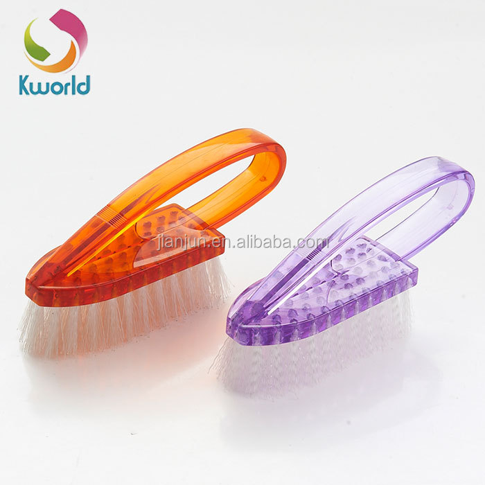 Scrubbing brushes oval plastic shoe cleaning brush