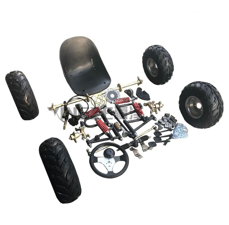 GO KART картинг Quad задняя ось руля рейка механизм Реечный рулевой тяги рулевого колеса тормозной насос колеса сиденье шестерни ATV UTV Багги Swingarms