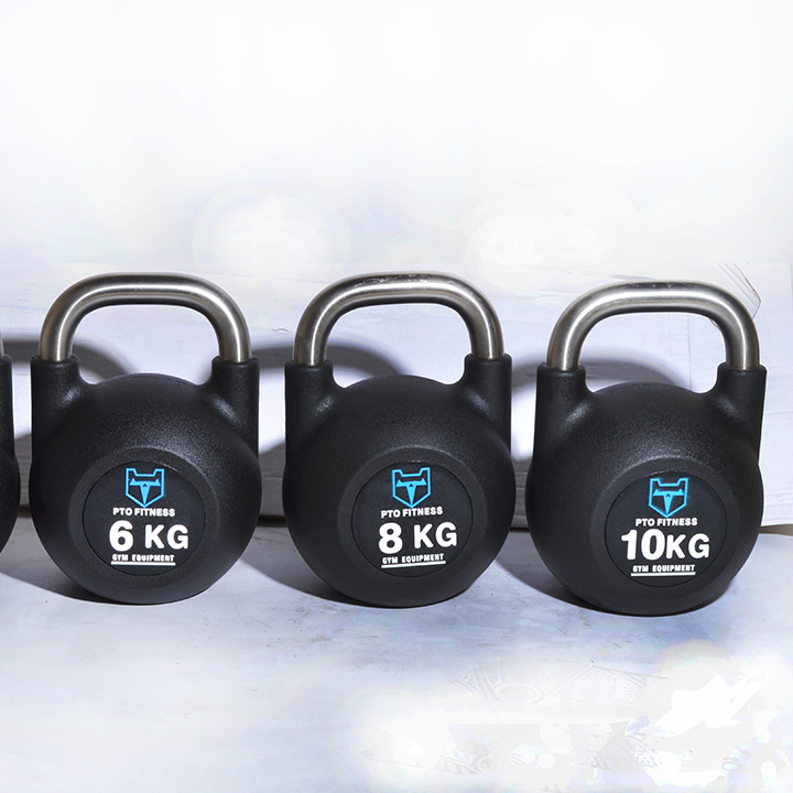 Высокое качество Crossfit конкуренции Kettlebell чугунная Гиря комплект