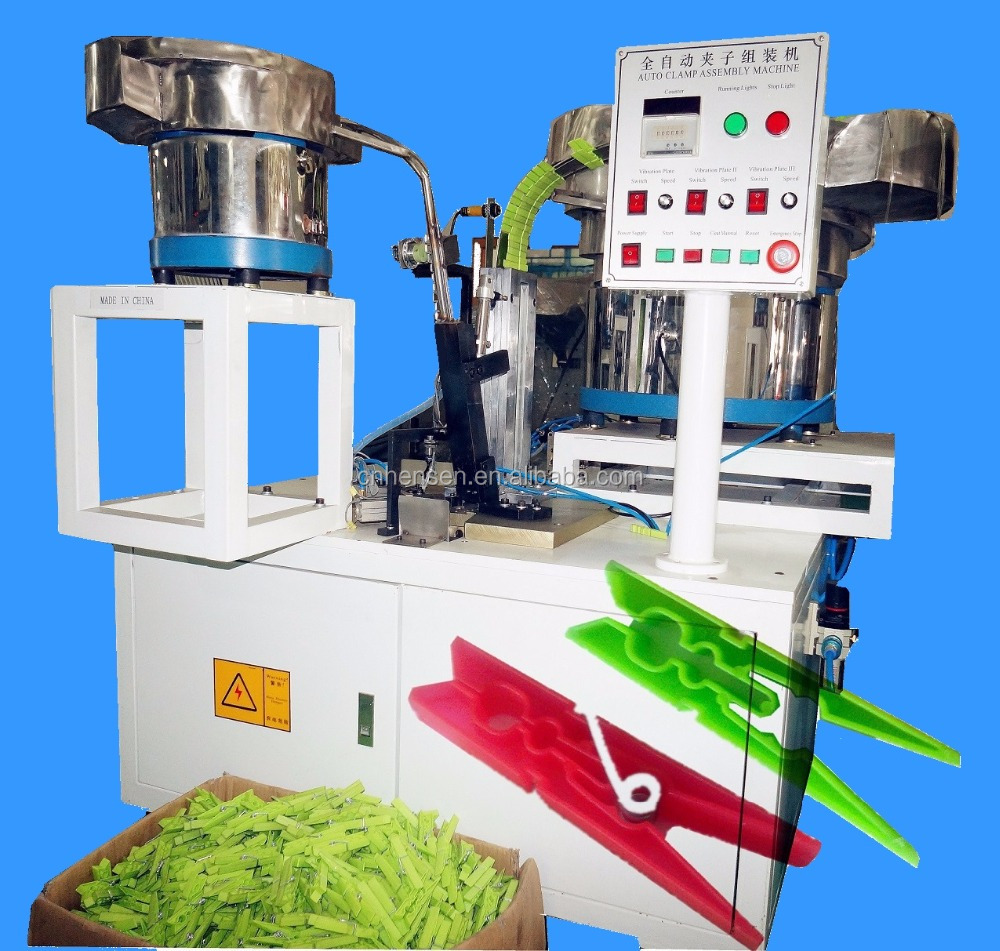 Automatic Cloth clamp assembly machine