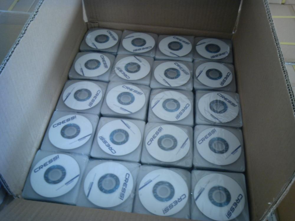 Мини Круглая Форма CD Реплика печать с упаковкой открытки