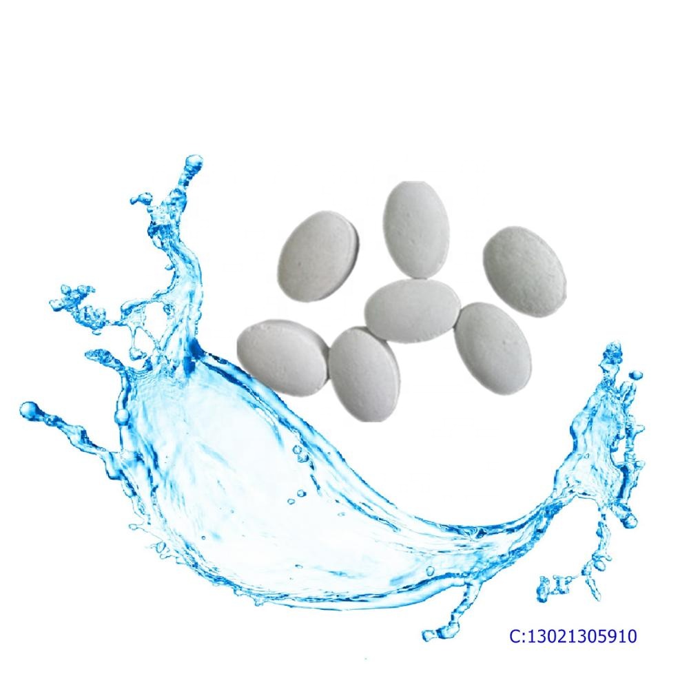 K11 Sodium Process 65% 70% Hipoclorito de Calcio Granulado, 7g Oval Tablet for Potable Water