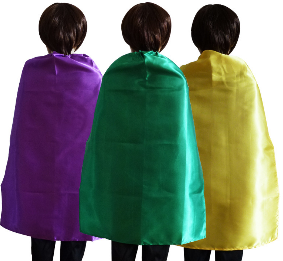 Custom Logo Polyester Kids Cape