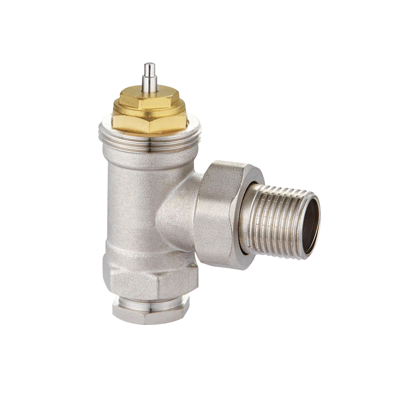 Vancoco YK107F-J-никелированная DN15 1/2 умный способ клапан прямые радиаторный клапан