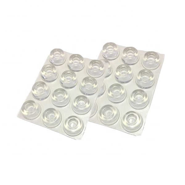 Anti Slip Adhesive Backed Silicone rubber silicone bumpers Feet