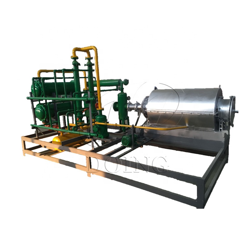 High performance small scale waste plastic pyrolysis to fuel oil machine