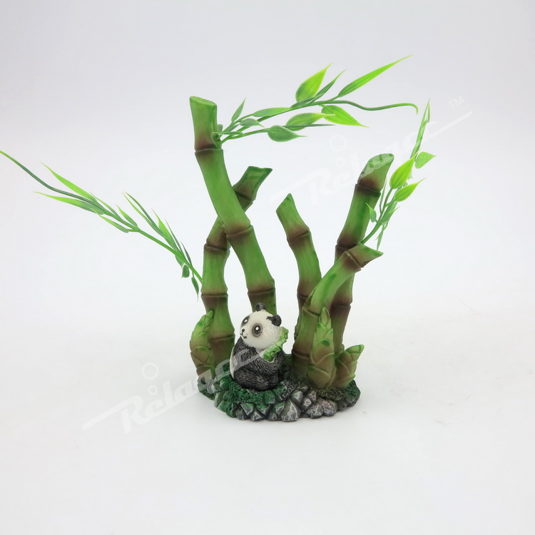 Аквариум украшения Аквариум Bamboo украшения аквариума с завод пластмассовых