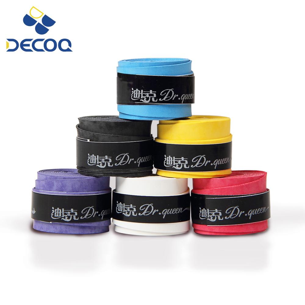 DECOQ Теннис Ракетки Overgrips противоскольжения Пот клейкие ленты обертывания бадминтон ракетка над сцепление Рыбалка стержень Пот Группа сцепление