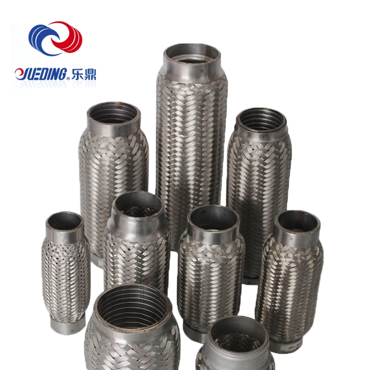 Stainless Steel Corrugated Flexible Hose Tubo De Escape Flexible