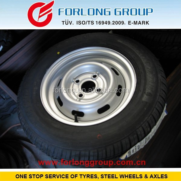 Trazano goodride westlake бренд ЕЭК и сертификат tuv 165/80R13 и 4x100 прицепов и стали диски