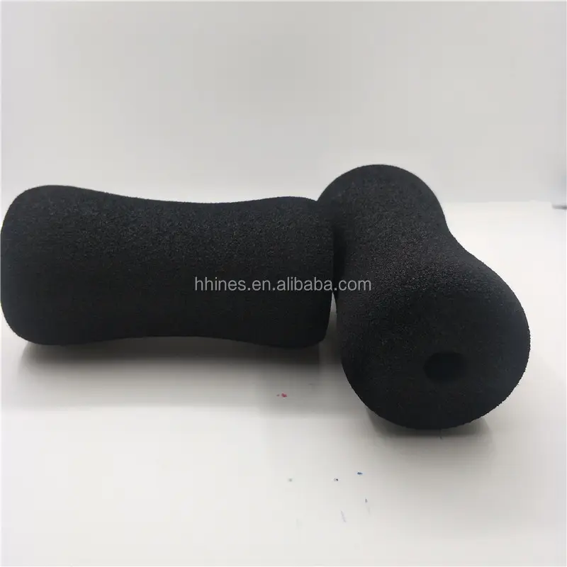 Customized Neoprene Components For Gym Equiment NBR Foam Handle Grip